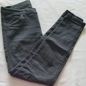 Grey Forever 21 skinny jeans